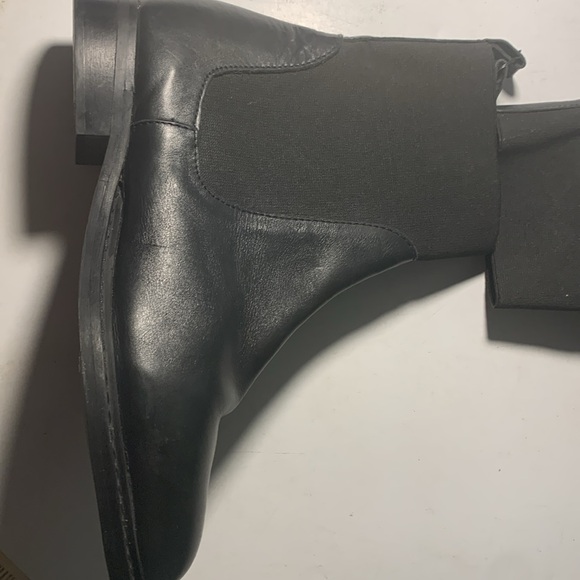 - TOPSHOP - Black ALITE Chelsea Leather Ankle Boots - 32Z91EBLK- SZ 6.5 - Picture 8 of 9